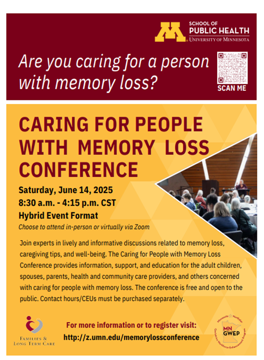 Caring for People with Memory Loss