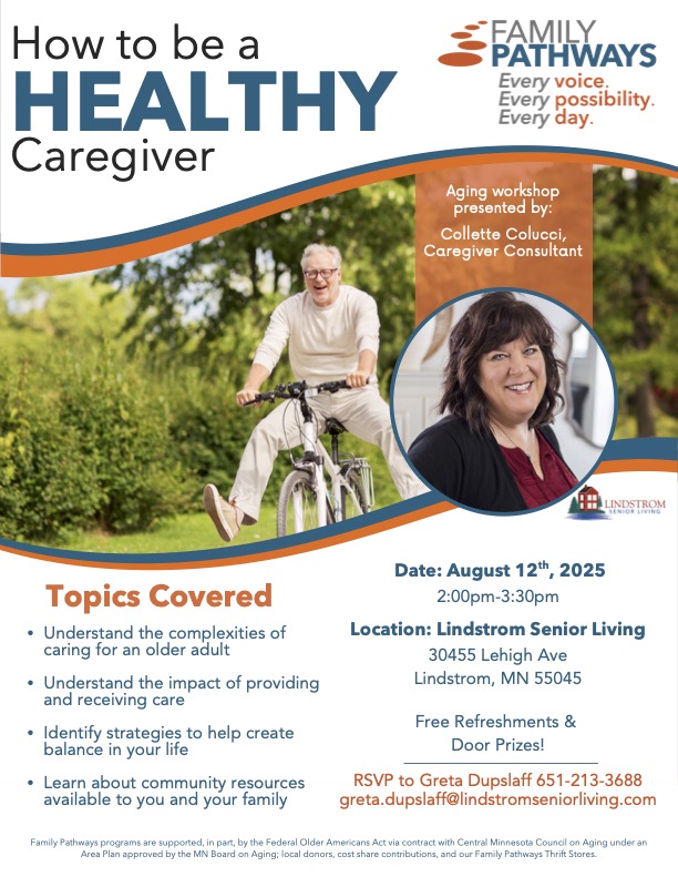 How to be a healthy caregiver.